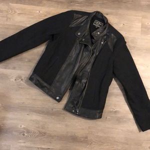 Lucky Brand Leather Jacket.